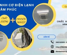 LẮP ĐẶT MÁY LẠNH (HỆ THỐNG NGÂN HÀNG VIB)